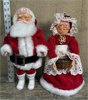 Vintage Mr. And Mrs. Clause