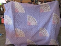 Nice homemade quilt 79" x 108"