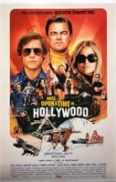Signed Once Upon Hollywood Poster