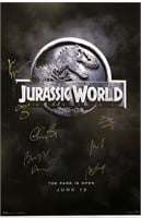 Jurassic World 1 Poster Autograph