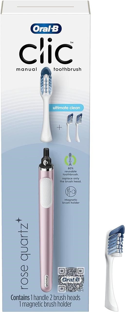 Oral-B Starter Kit Toothbrush Handle Brush Head