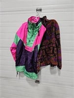 2 WOMENS JACKETS SIZE UNKNOWN