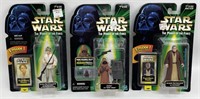 (3) Star Wars Power Of The Force POTF Action