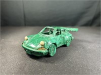 Malachite Porsche Statue