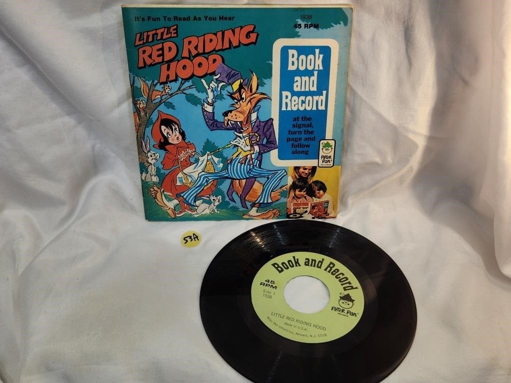 Little Red Riding Hood Book & record