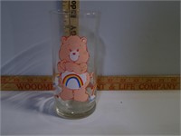 1983 Cheer Bear Character Glass