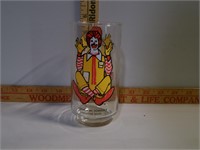 Ronald McDonald Character Glass