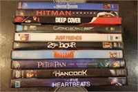 10 ASSORTED DVD