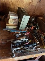 Miscellaneous tools and garage lot