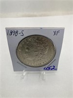 1898-S Silver Dollar Xf