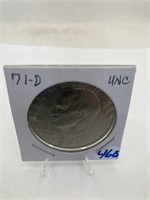 1971-D Eisenhower Dollar Unc