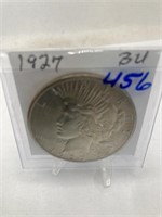 1927 Peace Dollar BU