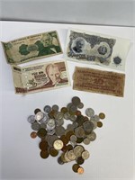 Bulk Old Foreign Coins and Currency