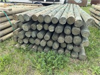 8ft x 3.5in wood posts