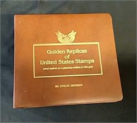 Golden Replicas of US Stamps- Complete Book