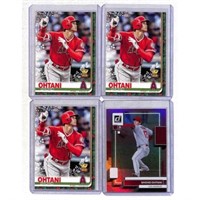 (6) Different Shohei Ohtani Insert Cards