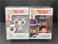 Funko Pops  WWE Undertaker, The MIZ