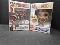Funko Pops Hulk Hogan & Kane
