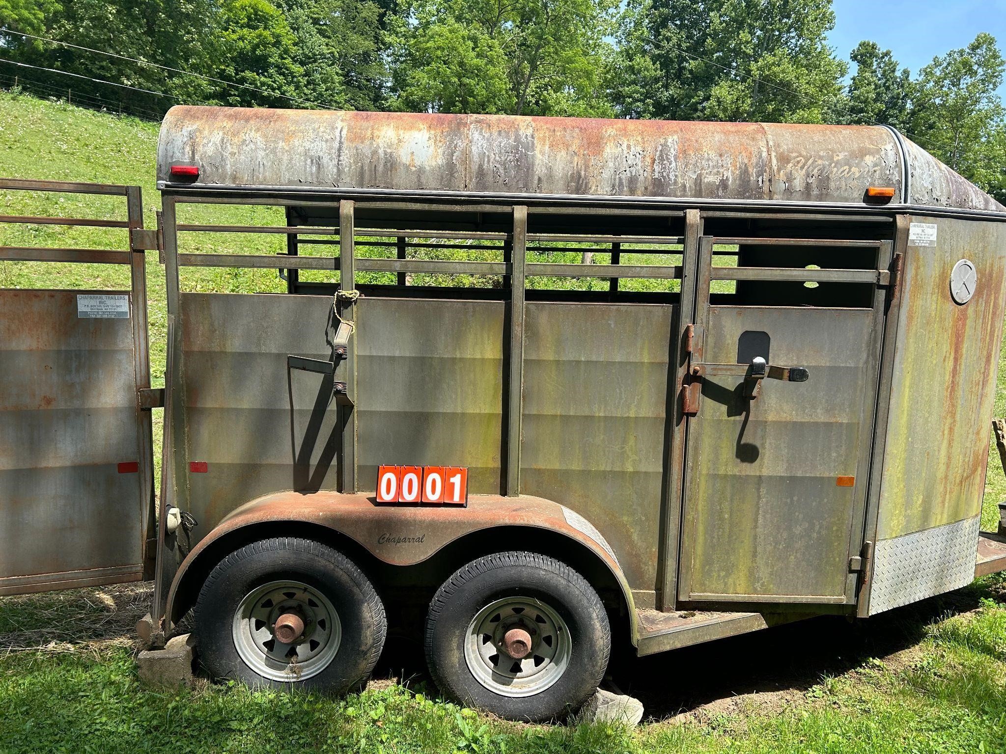 2009 Chaparral Horse Trailer