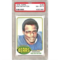 1976 Topps Walter Payton Rookie Psa 8