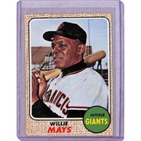 1968 Topps Willie Mays