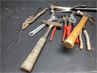 Hammers, channel locks and tools