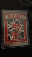 PATRICK MAHOMES II 2017 Contenders School Colors