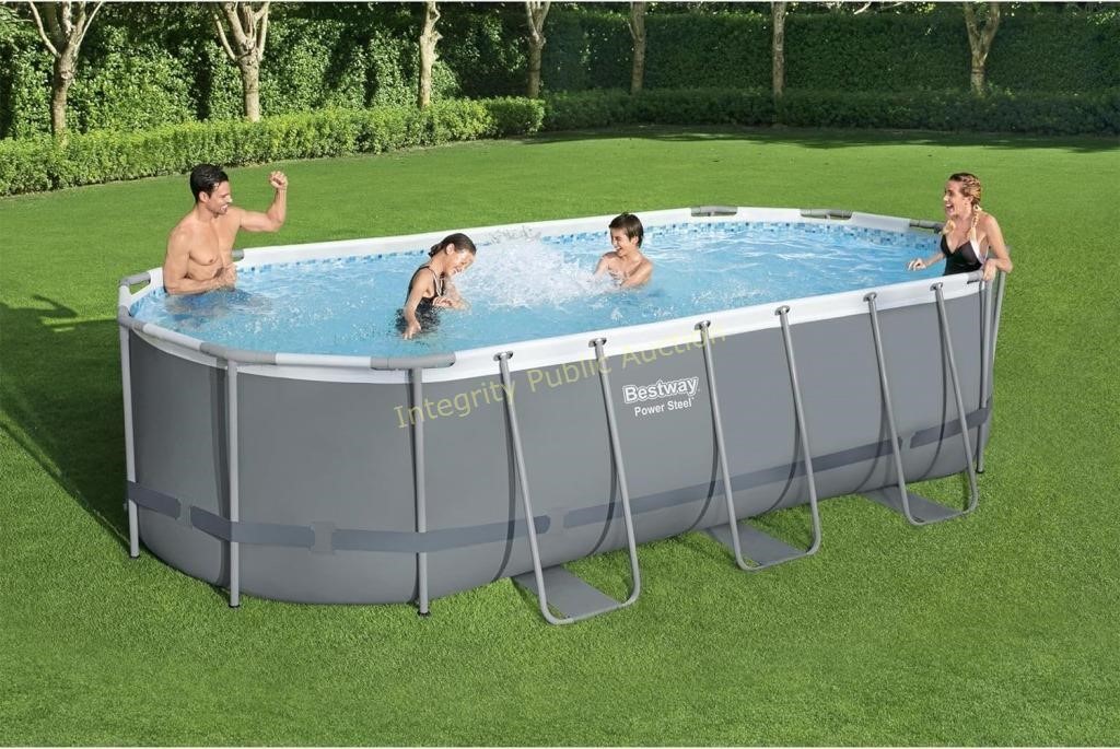 Bestway 18’x9’ Power Steel 48” Deep Pool $880 R