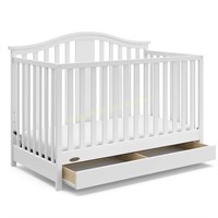 Graco 4-In-1 Convertible Crib w/Drawer $200 R