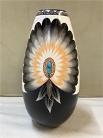 Native American Navajo Zemez N.M. Pottery Vase
