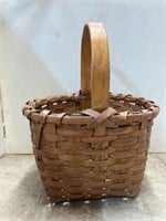 Large antique market basket