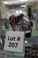 Autographed hockey helmet: