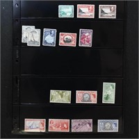 Bermuda Stamps Mint & Used on Pages