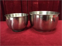 7" & 9" Stainless Steel Bowls