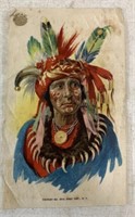 Native American Printed on Cloth