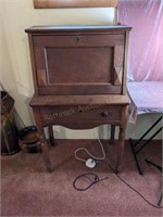 Antique Walnut Secretary -