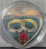 Together forever challenge coin