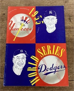 1955 World Series official program