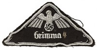 DRK Officer’s National Eagle Sleeve Triangle