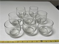 Set of 8 Stemless Wine Glasses