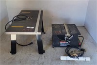 Router Table & Dremel 4" Table Saw