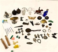 small collectiibles, trinkets, cuff links & mroe