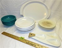 Boontonware Small Bowls, Asian Plates, Platter