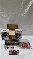 Complete nib marvel Deadpool collector corps box