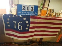 Vintage Bennington Flag 1776 Awesome Reproduction