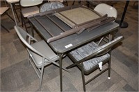 Folding Table w/ 4 Chairs
