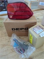 Depo Auto Lamp Headlight and Connector Socket