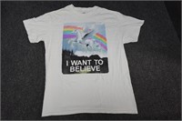 Unicorn Graphic T-shirt Size Large
