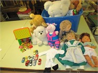 Stuffies, Dolls, Toy Lot