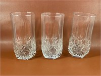 Set of 3 Decorataive Glasses